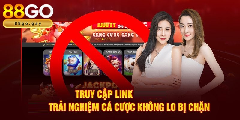 Người chơi cần truy cập link vào trang chủ 88GO 